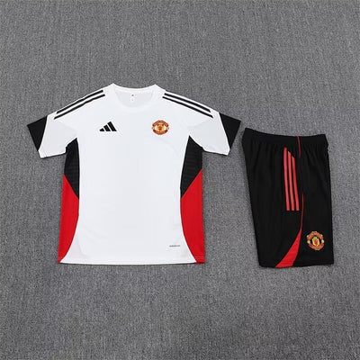 Ensemble Manchester United Blanc Prématch 25/26 (2)