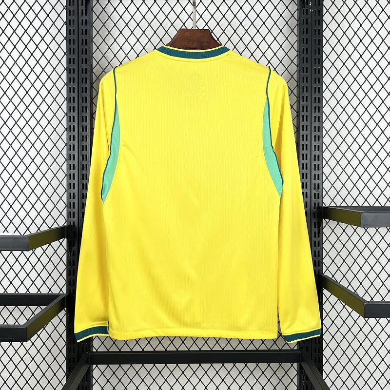 Maillot Brésil Domicile Manches Longues 25/26