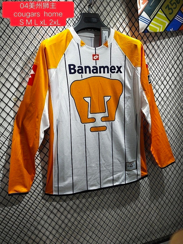 Maillot Pumas UNAM Domicile Manches Longues 2004