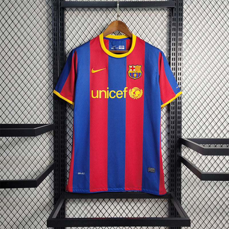 Maillot FC Barcelone Domicile Rétro 2010/11