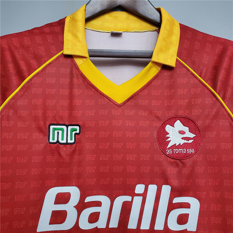 Maillot AS Roma Domicile 90/91
