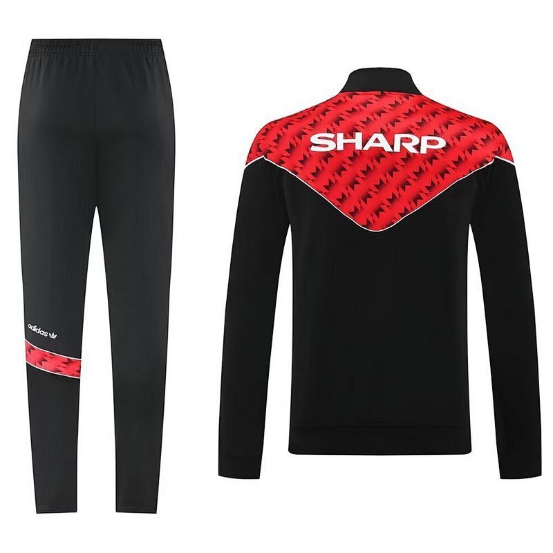Survêtement Manchester United Rouge&Noir 25/26