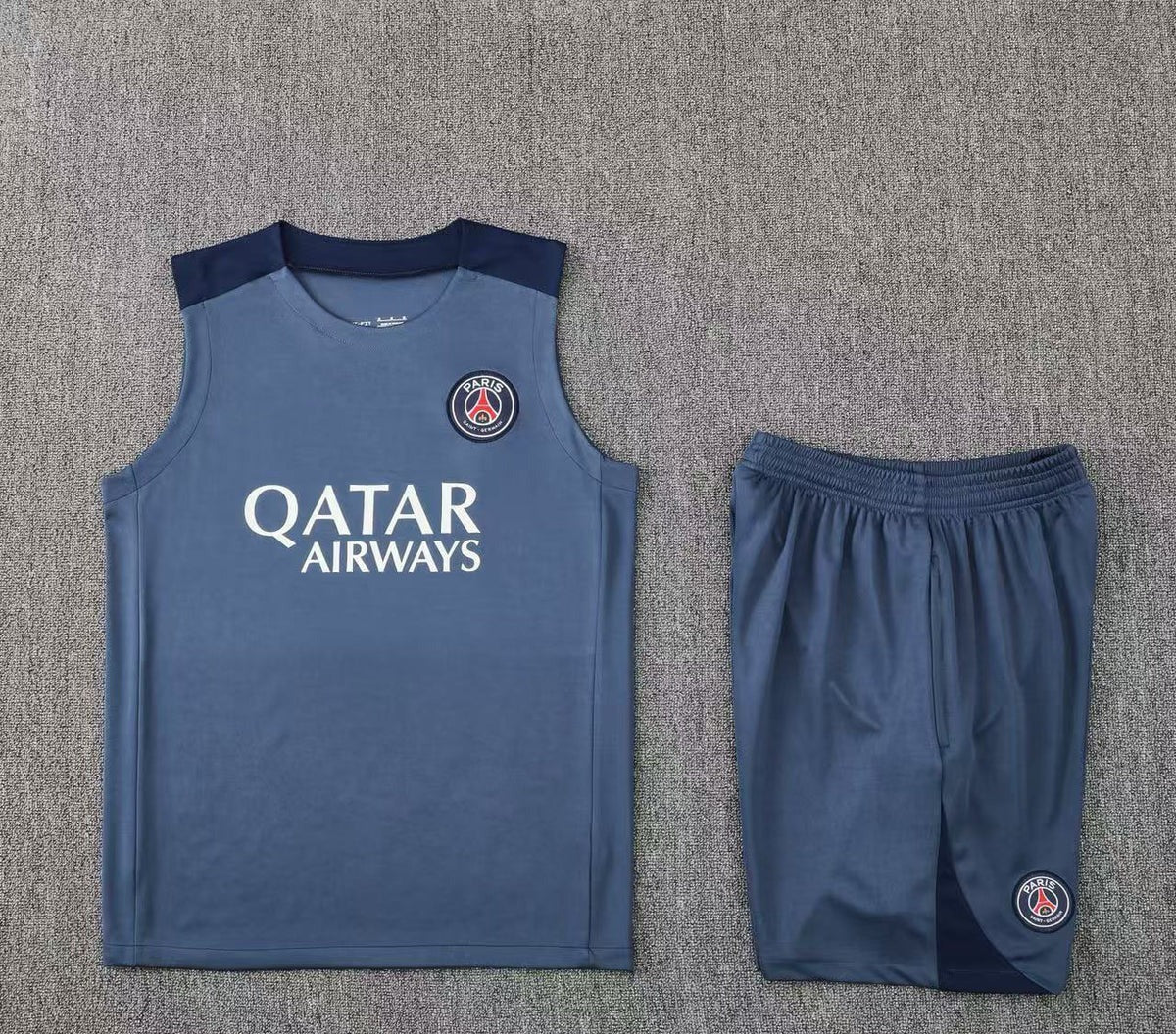 Short + débardeur Paris Saint-Germain Bleu