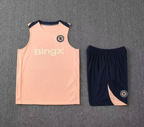 Short + débardeur Chelsea Saumon