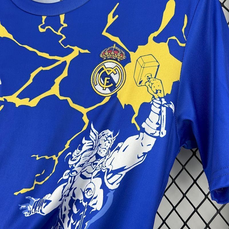 Maillot Real Madrid Bleu Prématch 25/26