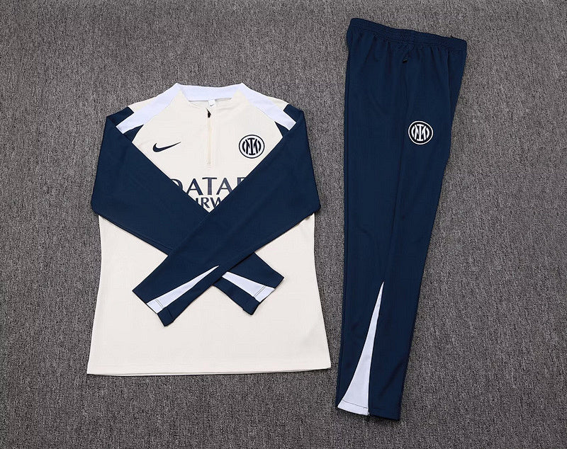 Survêtement Inter Milan Beige&Marine 25/26