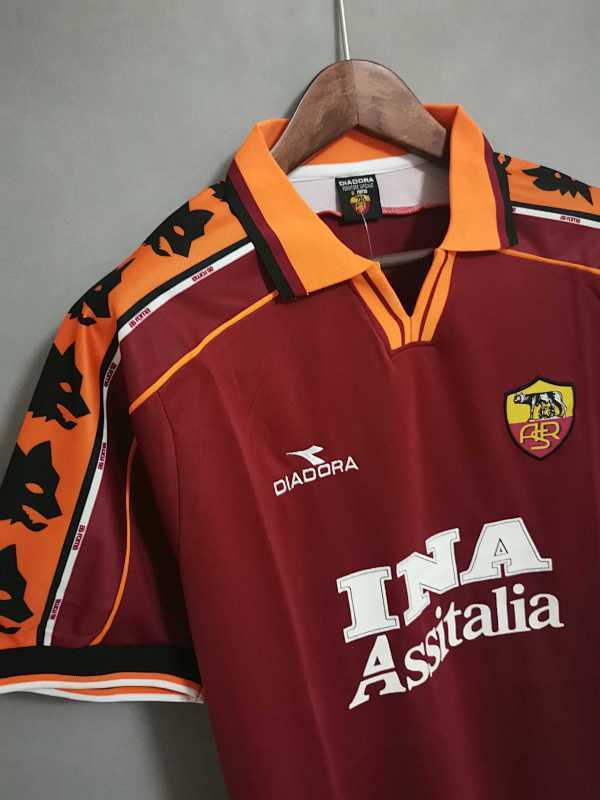 Maillot AS Roma Domicile 98/99
