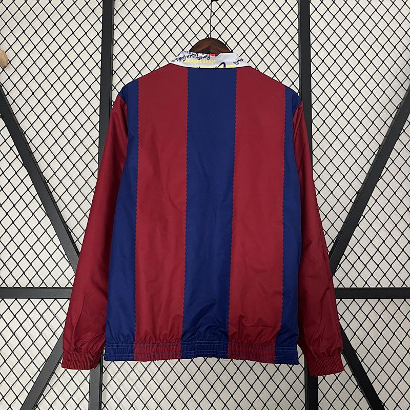 Survêtement FC Barcelone Blanc Rouge 23/24