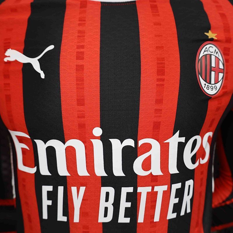 Maillot AC Milan Domicile Manches Longues 24/25