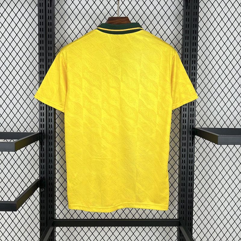 Maillot Brazil Vintage Domicile Rétro 1991/93
