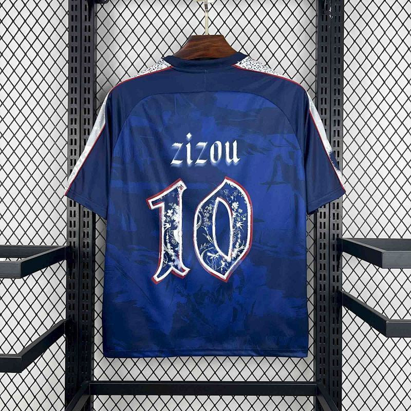 Maillot France Zizou A Rétro Vintage
