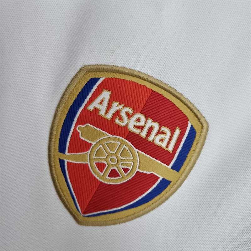 Maillot Arsenal Blanc Prématch 22/23