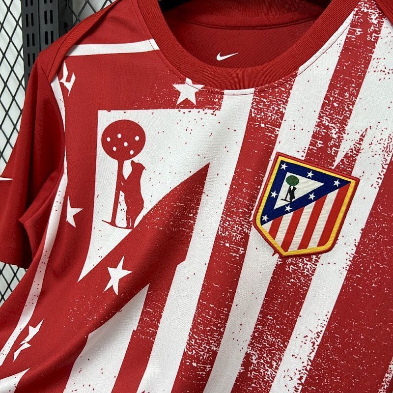 Maillot Atlético Madrid Rouge Prématch 25/26