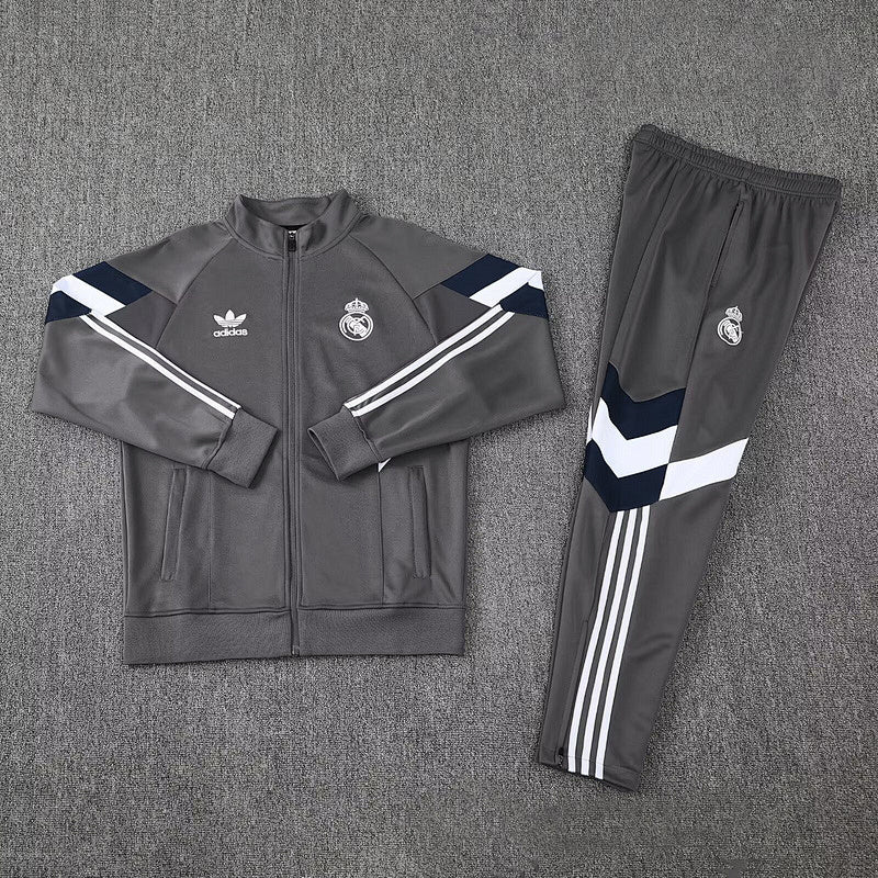 Survêtement Real Madrid Gris 25/26