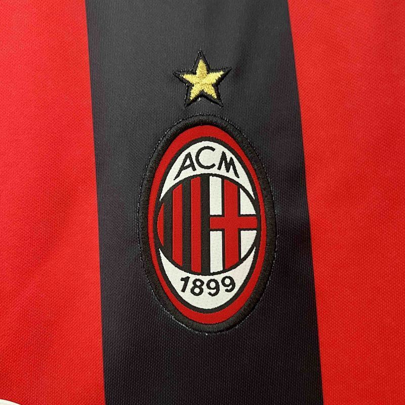Maillot AC Milan Domicile Rétro 00/01/01