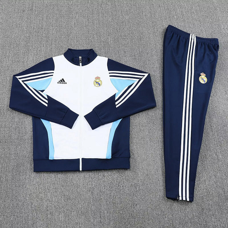 Survêtement Real Madrid Blanc&Bleu 25/26
