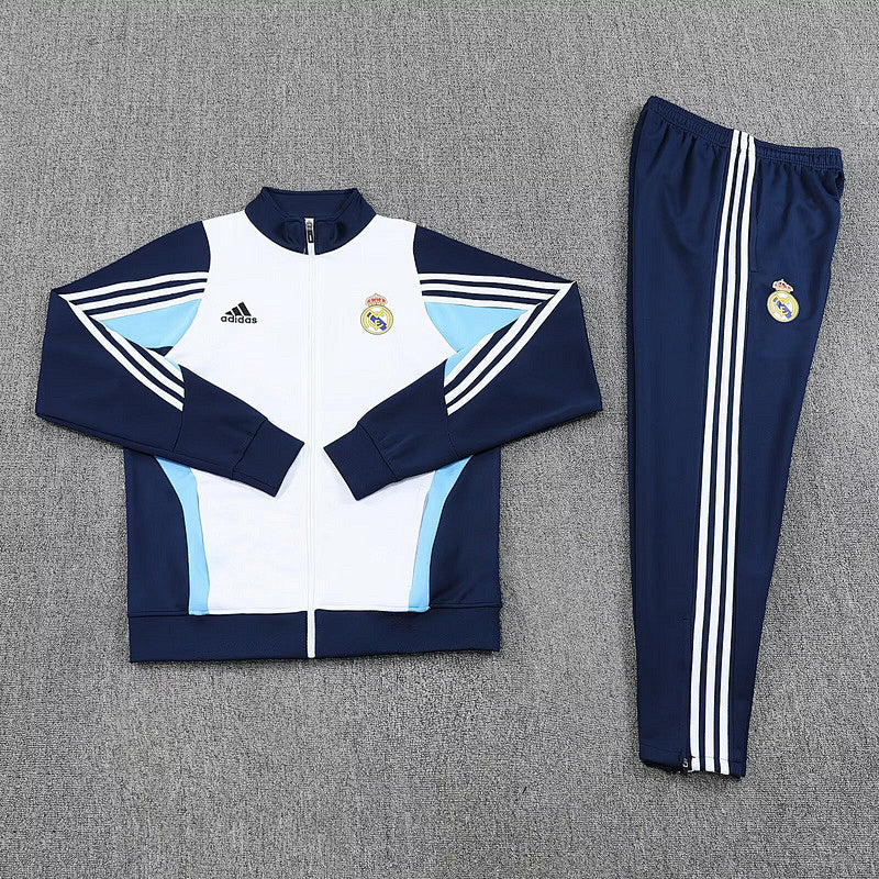 Survêtement Real Madrid Blanc&Bleu 25/26