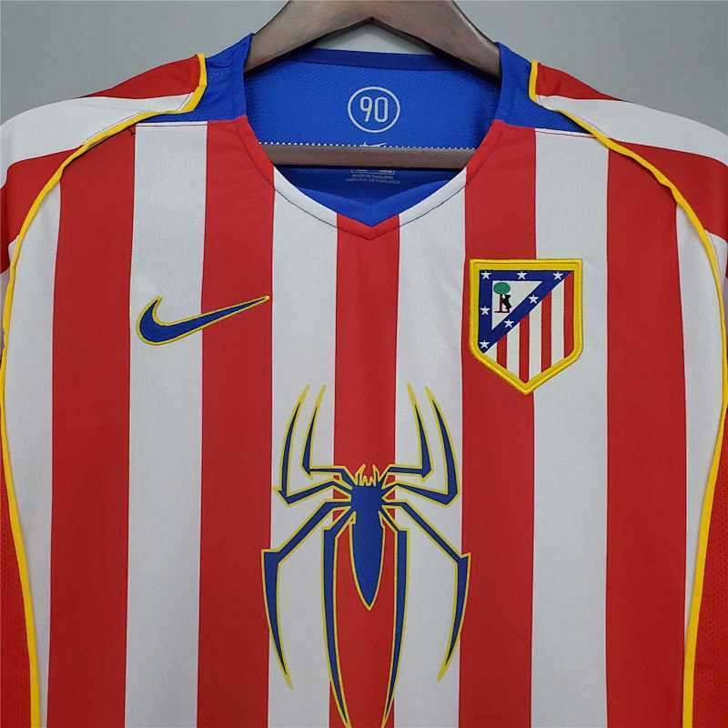 Camiseta Atlético Madrid Local Retro 2004/05