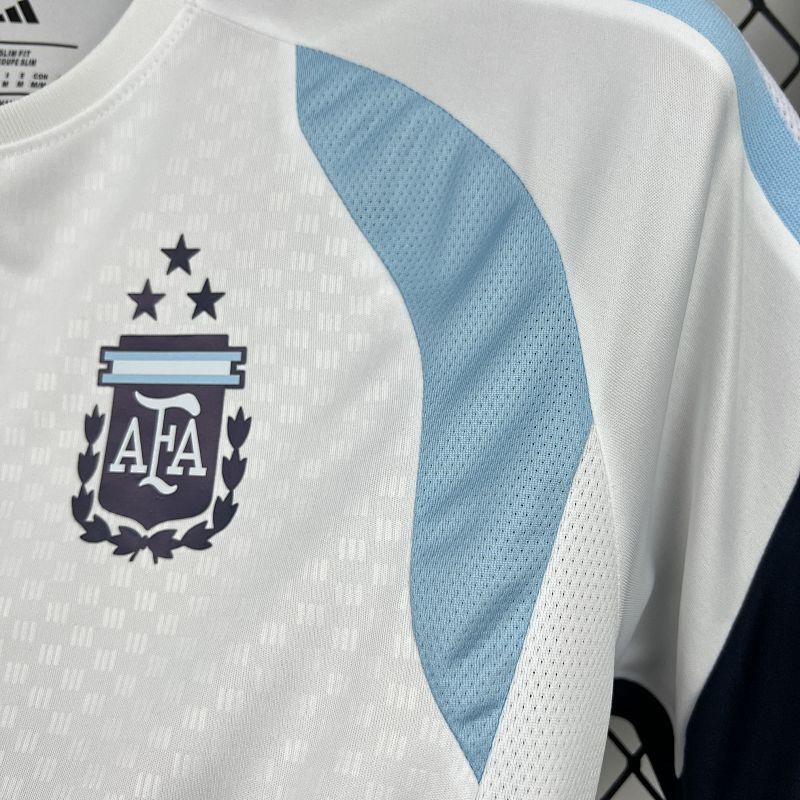 Maillot Argentine Blanc Prématch 2026