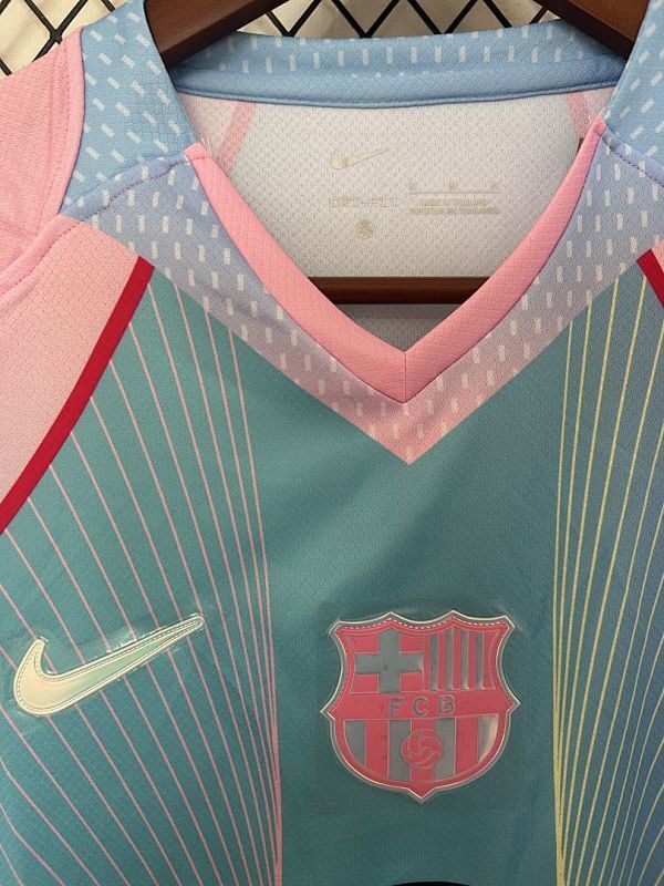 FC Barcelona Blue Pink Special Edition Jersey 25/26