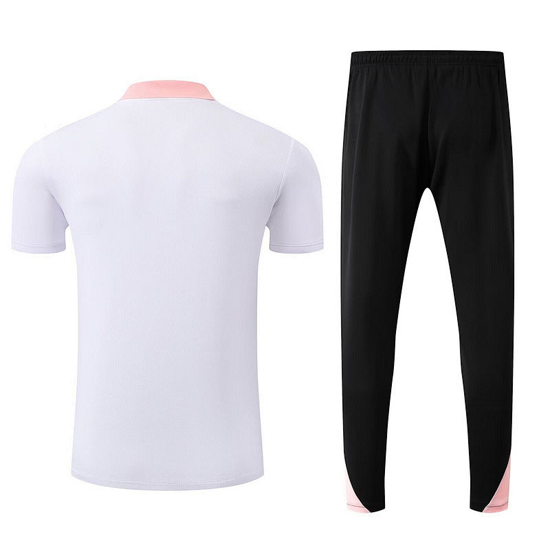 Survêtement PSG Blanc&Rose 25/26