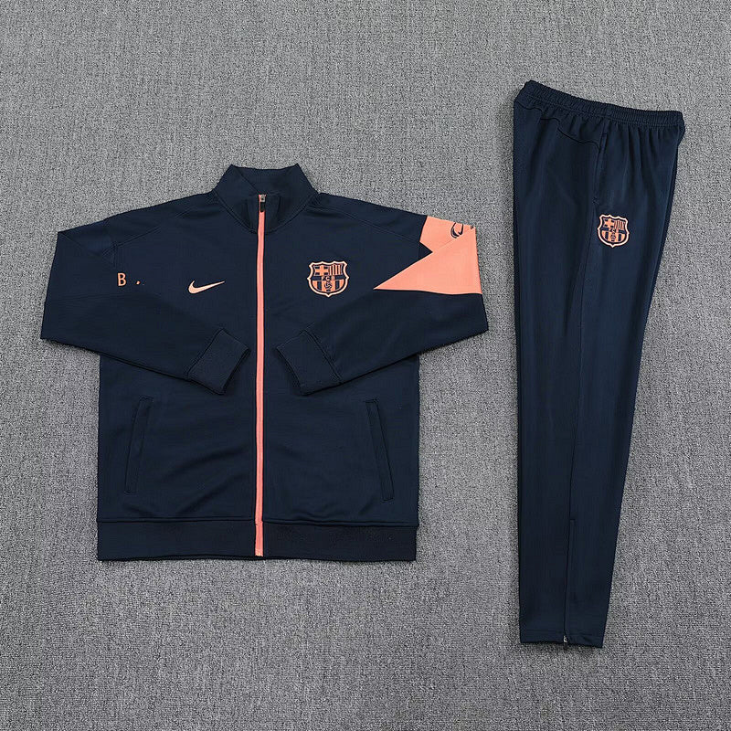 Survêtement FC Barcelone Orange 25/26 (2)