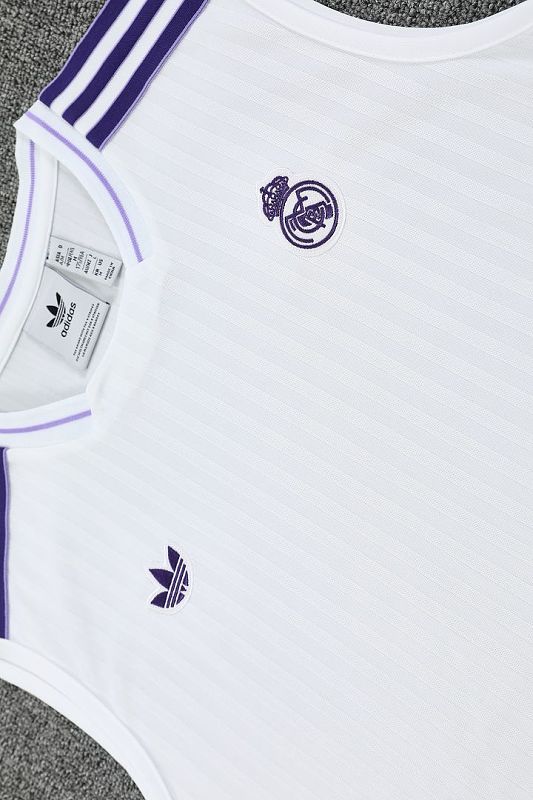 Débardeur Real Madrid Blanc 25/26