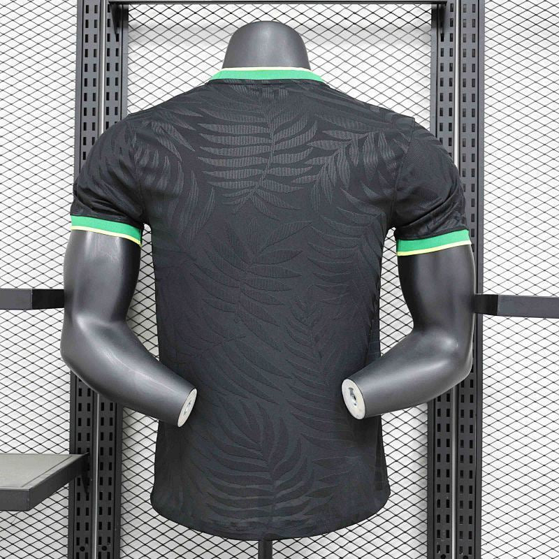Maillot Brésil Noir Player Version 2024