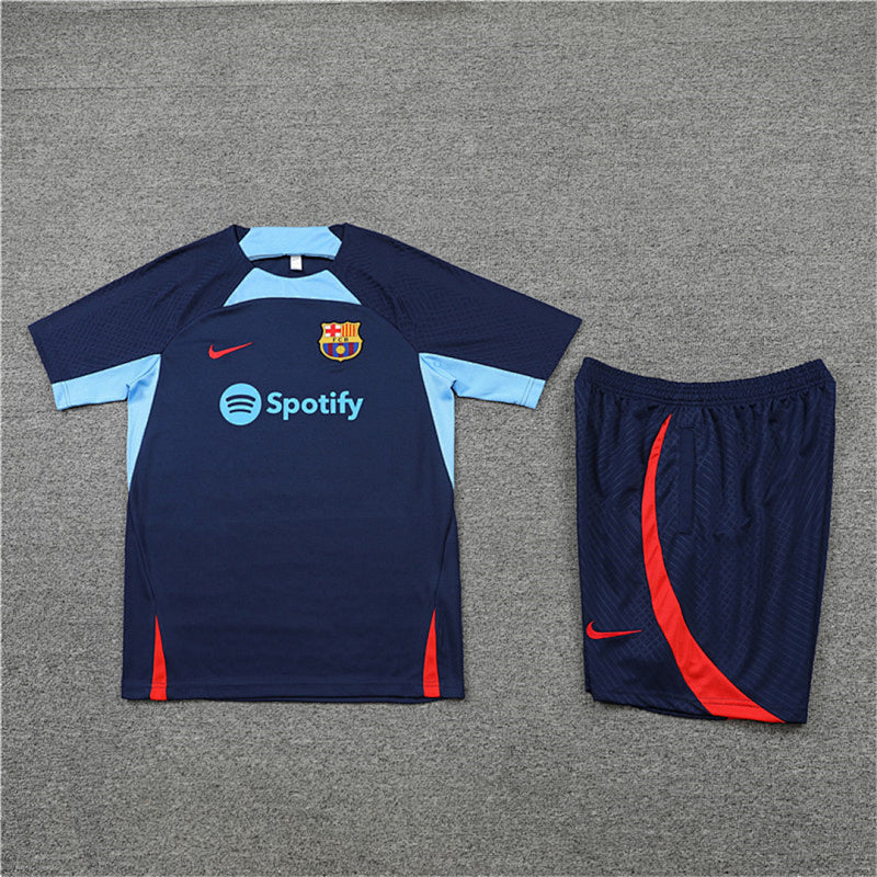Ensemble FC Barcelone Bleu roi&Bleu Prématch 22/23