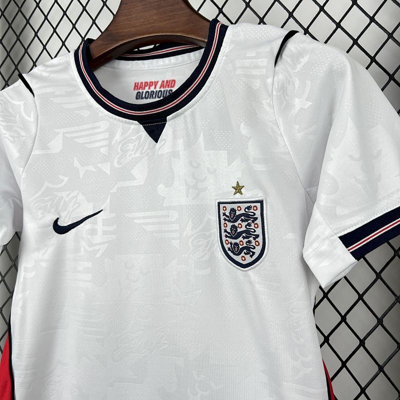 Maillot Angleterre Domicile Enfant Coupe du Monde 2026