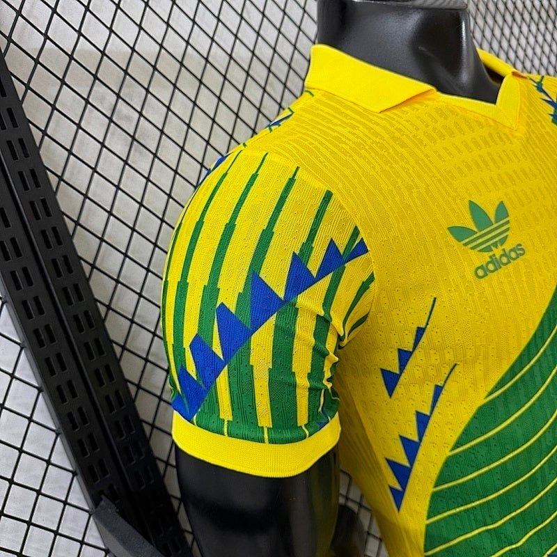 Maillot Brazil Yellow%Green Édition spéciale Player Version 25/26