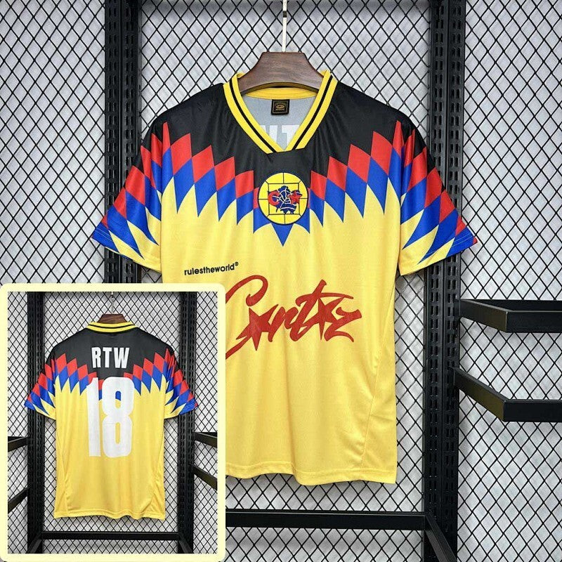 Maillot America RTW Yellow Rétro 95/96