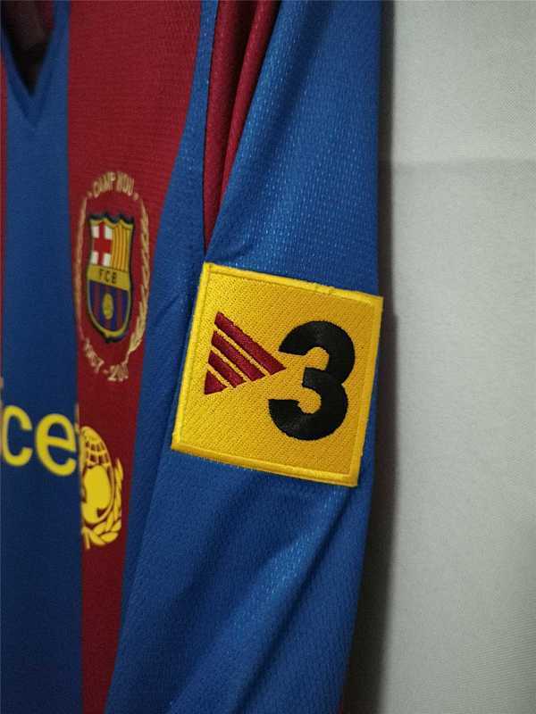 Maillot FC Barcelone Domicile Rétro 2007/08