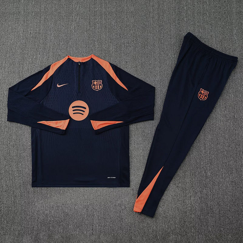 Survêtement FC Barcelone Marine&Orange 25/26