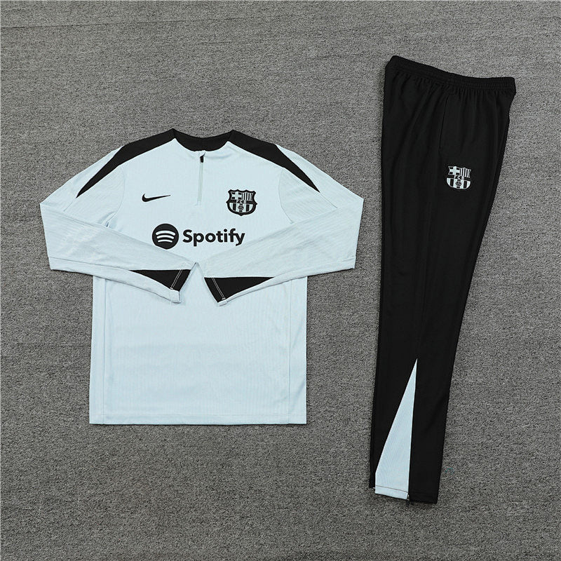 FC Barcelona Long Sleeve Tracksuit 24/25 (2)