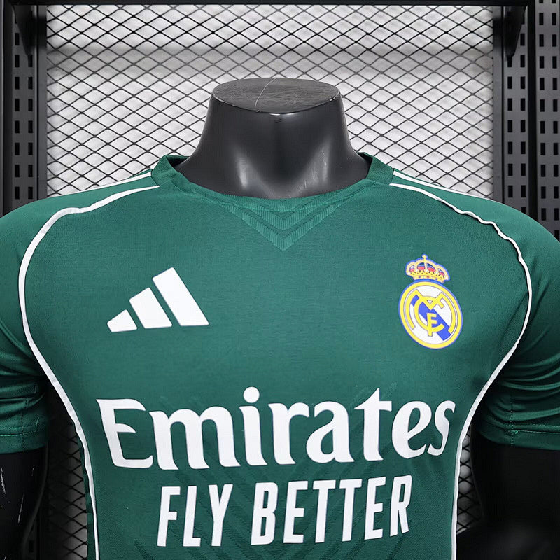 Maillot Real Madrid Vert Player Version 25/26
