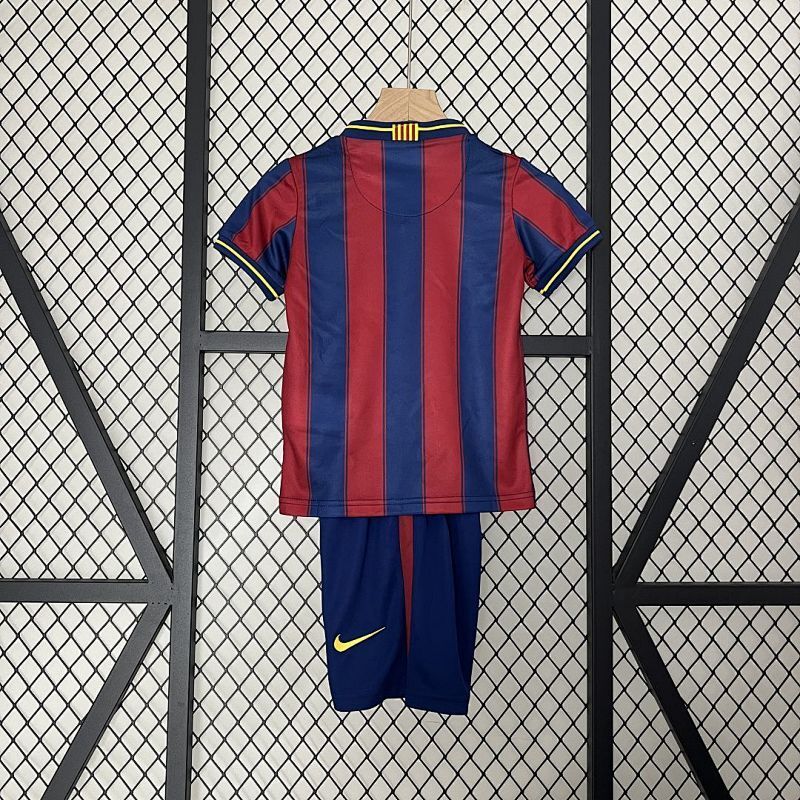FC Barcelona Home Kids Kit 09/10