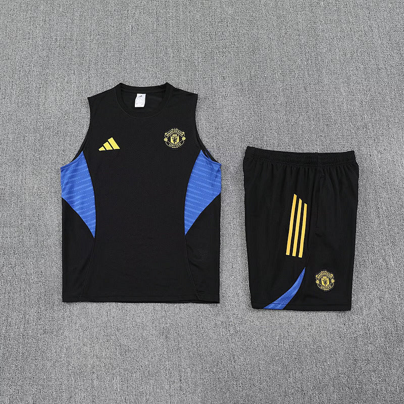 Débardeur Manchester United Noir&Bleu 25/26