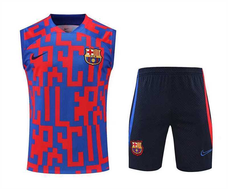 Débardeur FC Barcelone Bleu Rouge 22/23
