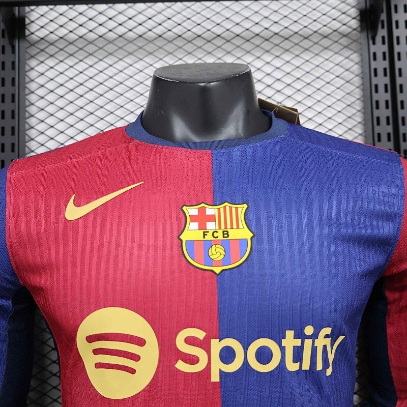 Maillot FC Barcelone Domicile Manches Longues 24/25