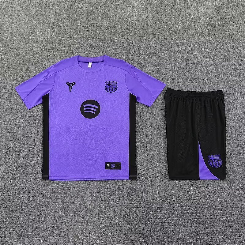 Ensemble FC Barcelone Violet Prématch 25/26