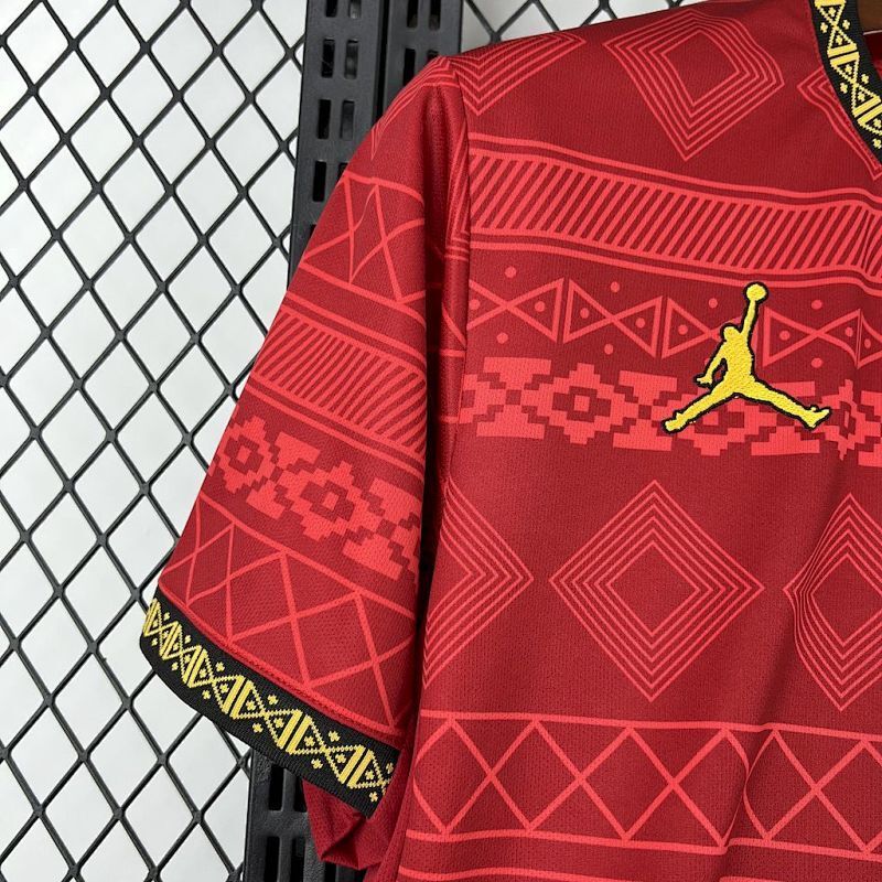 Maillot Brésil Rouge 2025 (2)