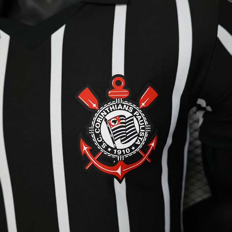 Camiseta Corinthians Negro Versión Player 25/26