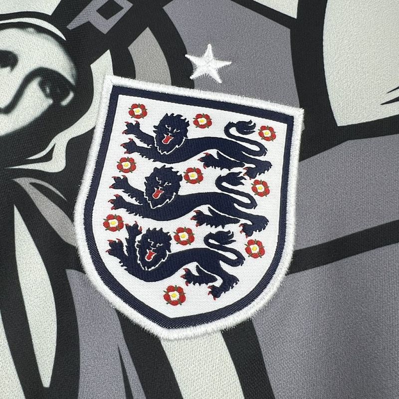 Maillot England Gray Uniform Pre-Match 25/26