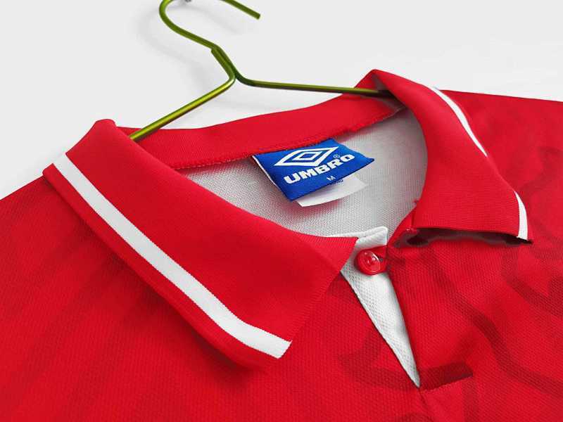 Pays de Galles Home Retro Jersey 1992
