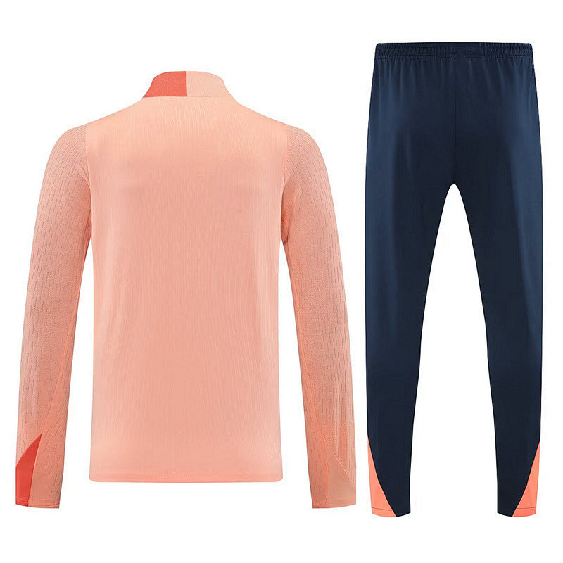 Survêtement FC Barcelone Orange 25/26 (3)
