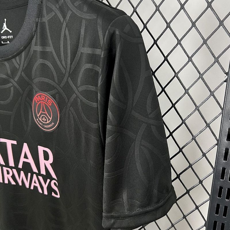 Maillot PSG Noir Prématch 25/26