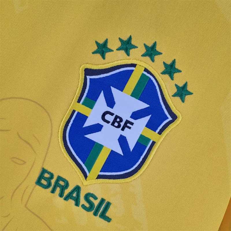 Maillot Brazil classic yellow 25/26