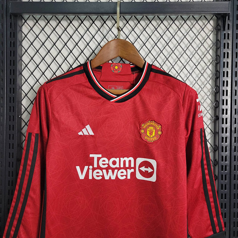 Manchester United Long Sleeve Tracksuit 23/24