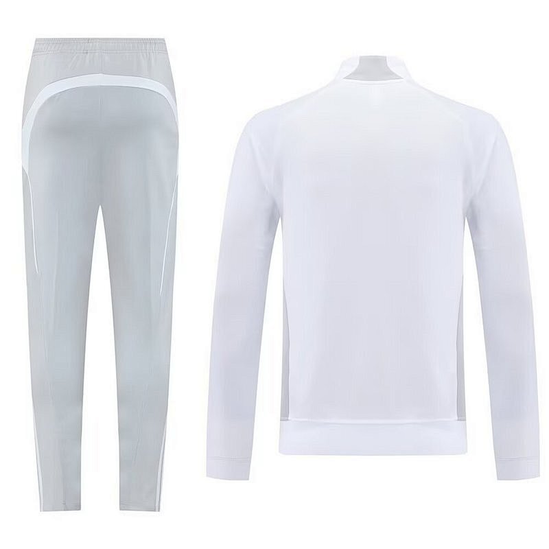 Survêtement Real Madrid Gris&Blanc 25/26